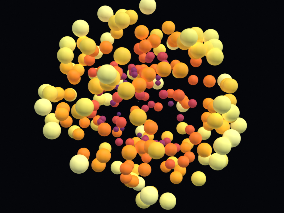 Points gaussian Blender