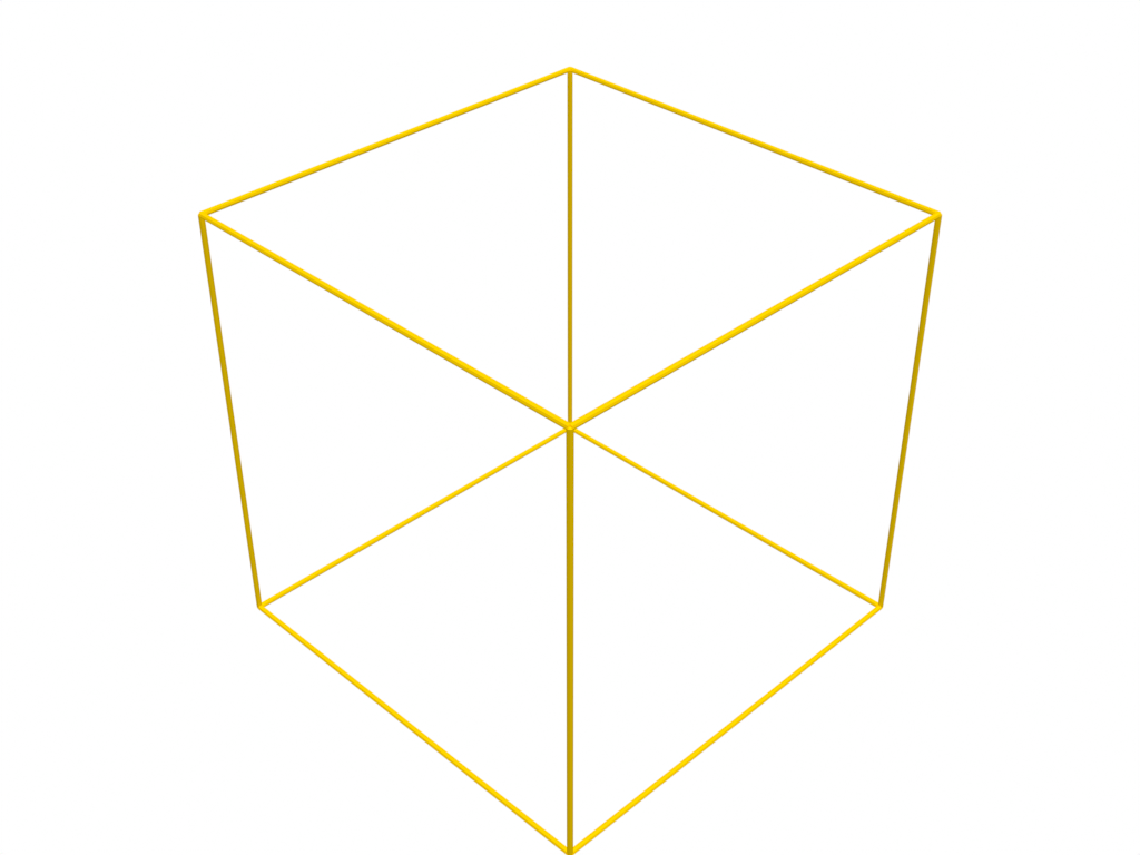 Rendered box outline